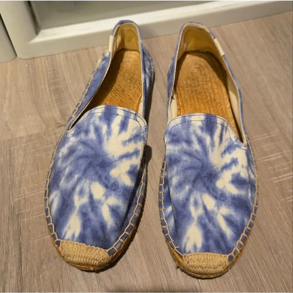 Soludos Tie Dye Flats Espadrilles Sz 9